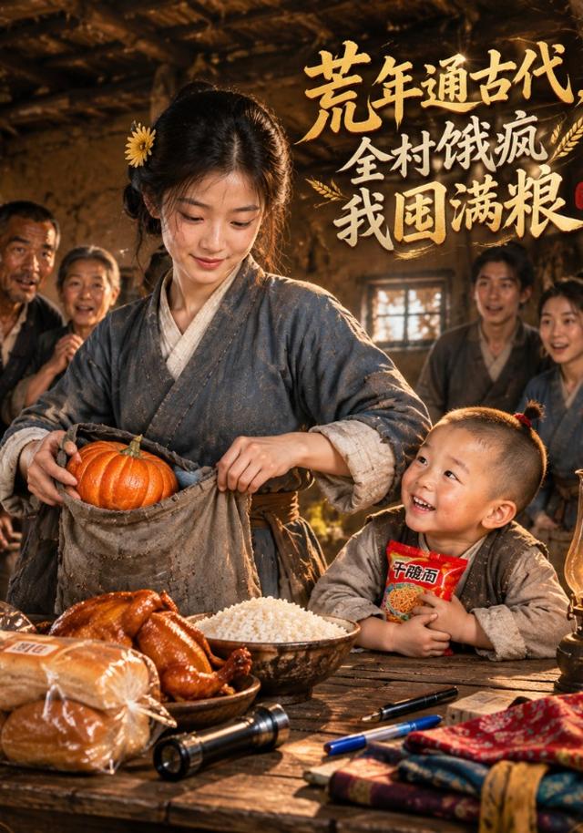 荒年通古代，全村饿疯我囤满粮