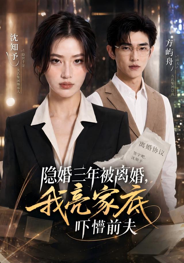 隐婚三年被离婚，我亮家底吓懵前夫 cover