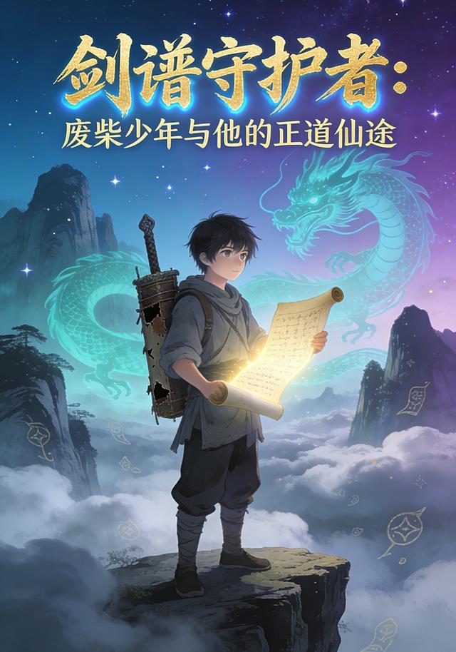 剑谱守护者：废柴少年与他的正道仙途封面图