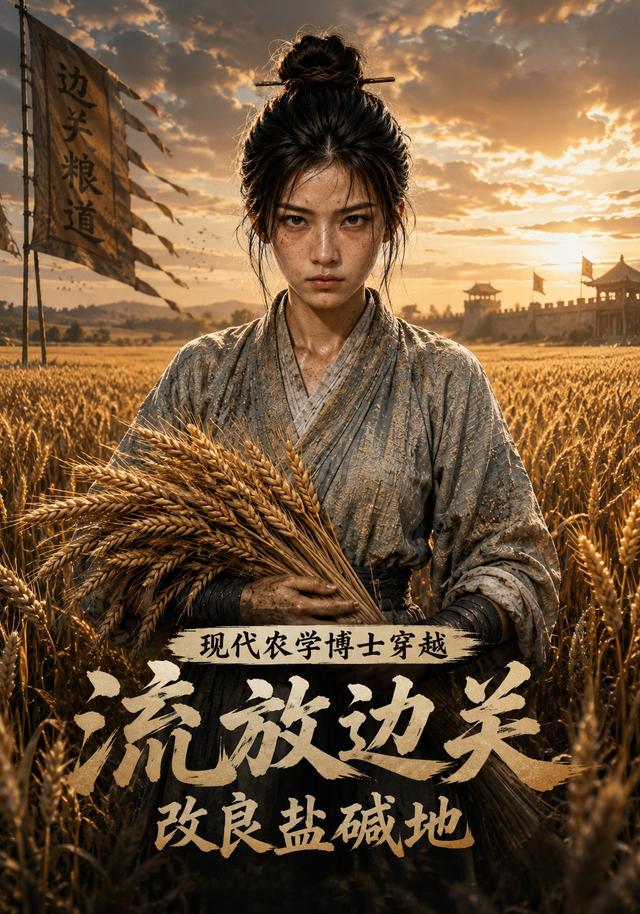现代农学博士穿越, 流放边关改良盐碱地 cover