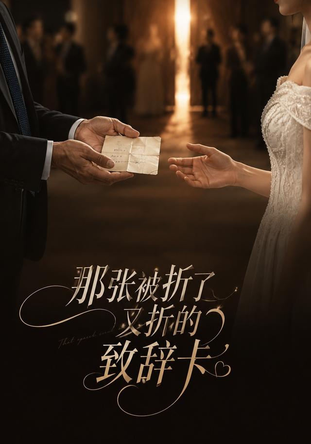 那张被折了又折的致辞卡 cover