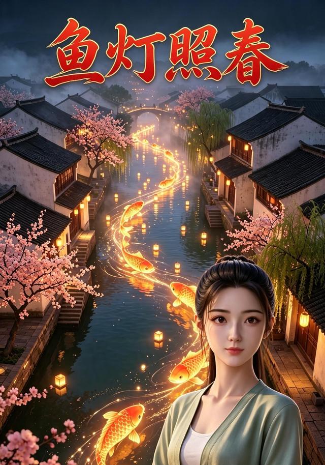 鱼灯照春