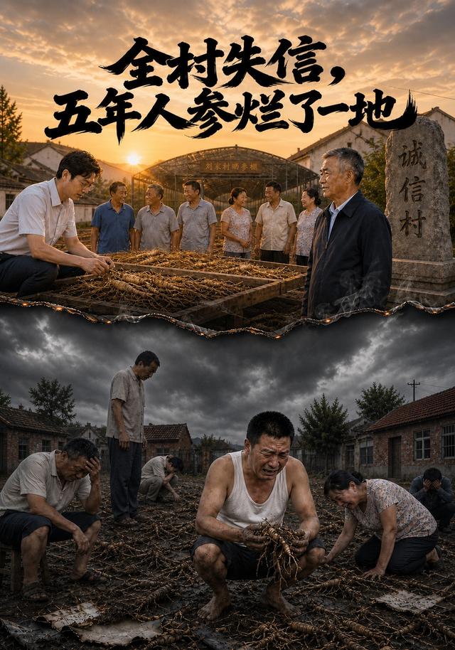 全村失信，五年人参烂了一地 cover