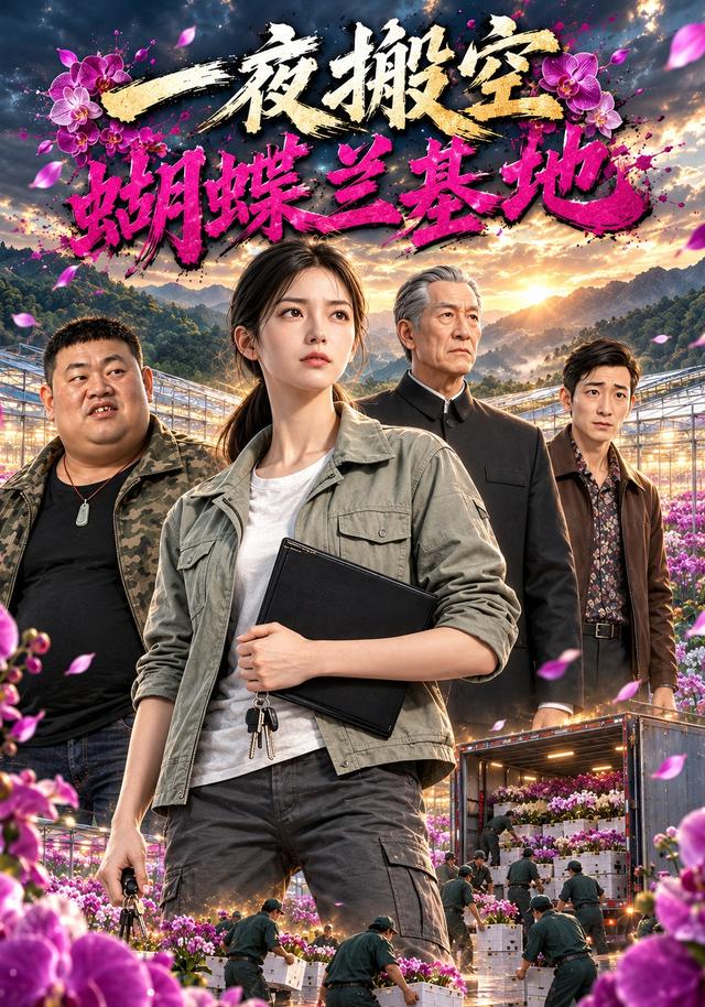 一夜搬空蝴蝶兰基地
