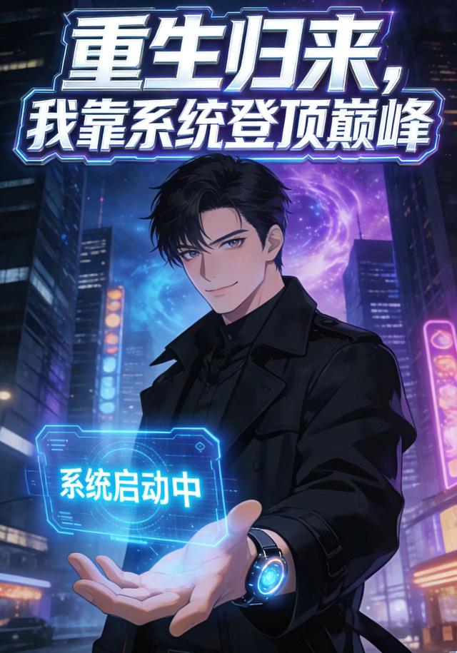 重生归来，我靠系统登顶巅峰封面图