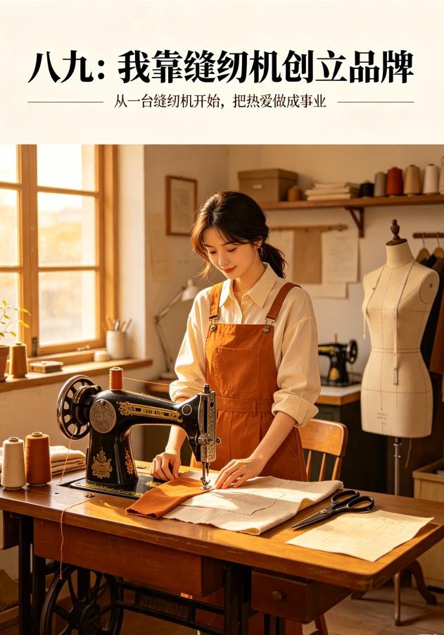 八九：我靠缝纫机创立品牌 cover