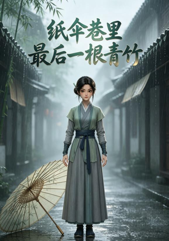 纸伞巷里最后一根青竹