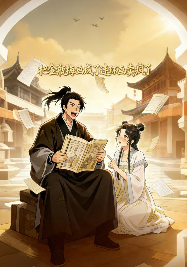 把金瓶梅画成了连环画卖疯了封面图
