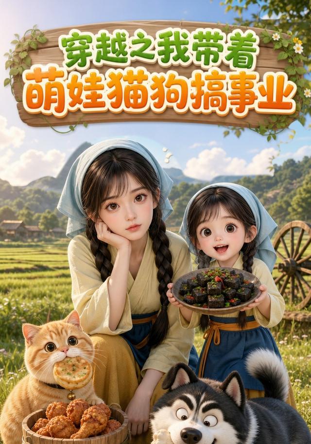 穿越之我带着萌娃猫狗搞事业 cover