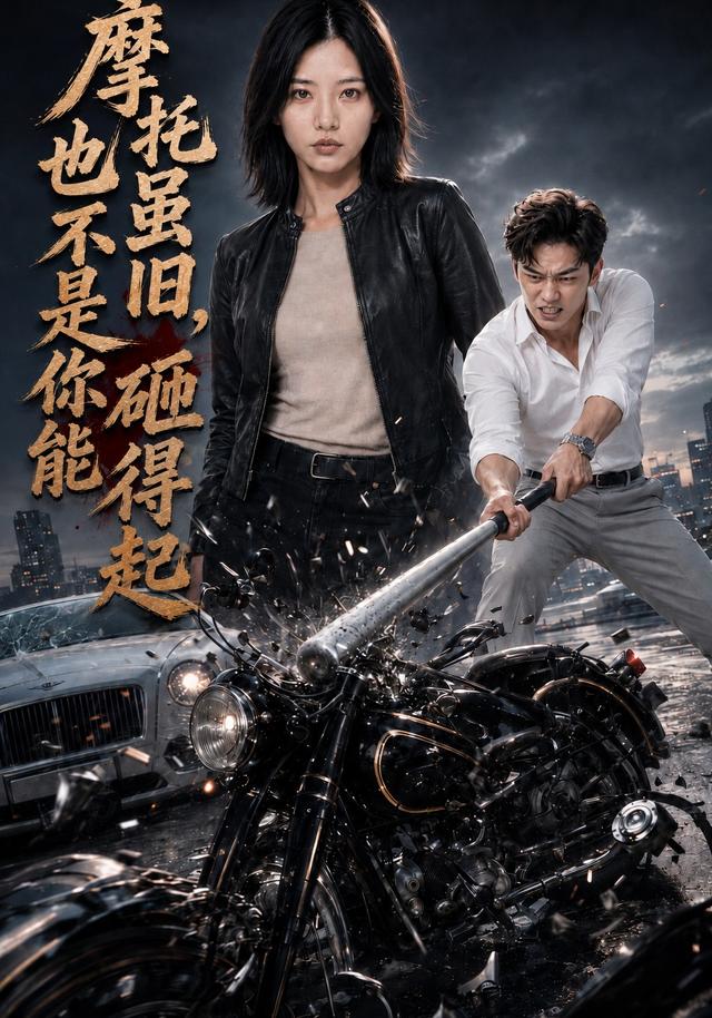 摩托虽旧，也不是你能砸得起 cover