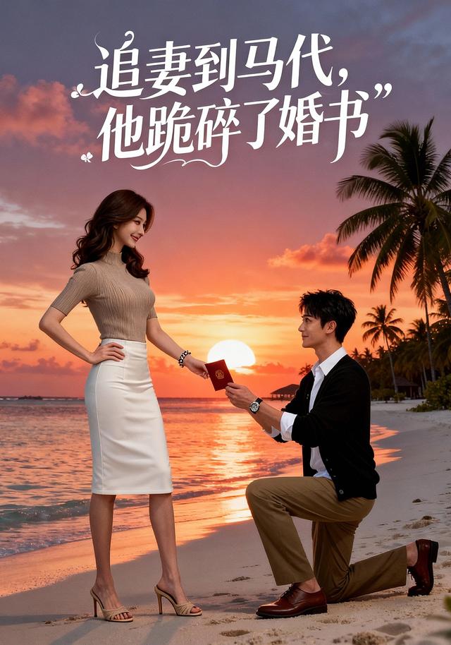 追妻到马代，他跪碎了婚书封面图