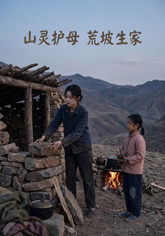 山灵护母，荒坡生家