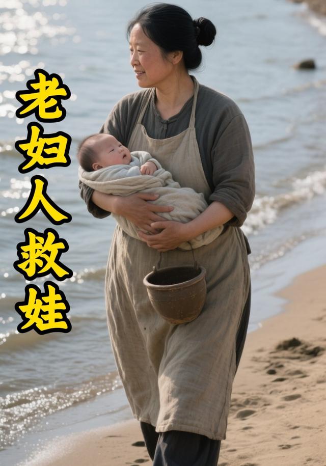 老妇人救娃封面图