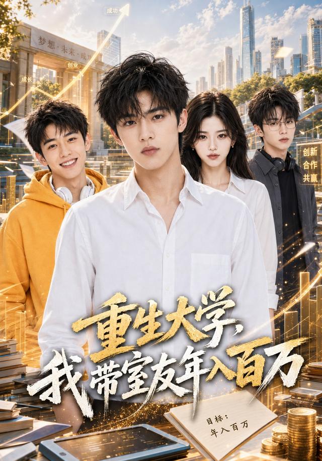 重生大学，我带室友年入百万