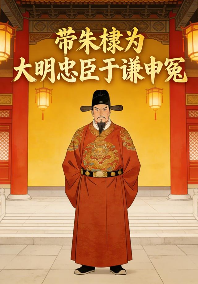 带朱棣为大明忠臣于谦申冤