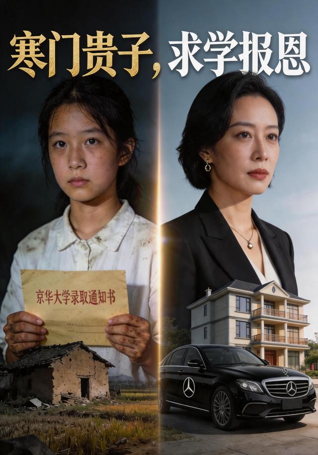 寒门贵子，求学报恩