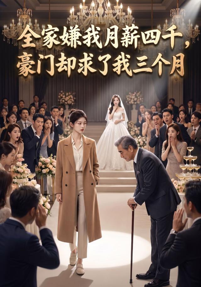 全家嫌我月薪四千，豪门却求了我三个月 cover