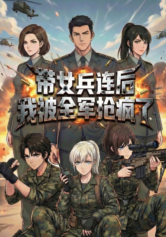 带女兵连后,我被全军抢疯了
