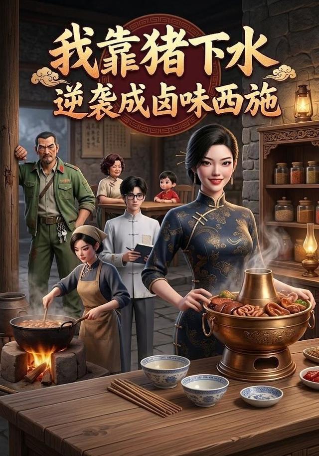 我靠猪下水逆袭成卤味西施 第1集 | 全集在线免费观看 | 红果短剧