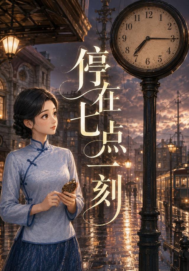 停在七点一刻