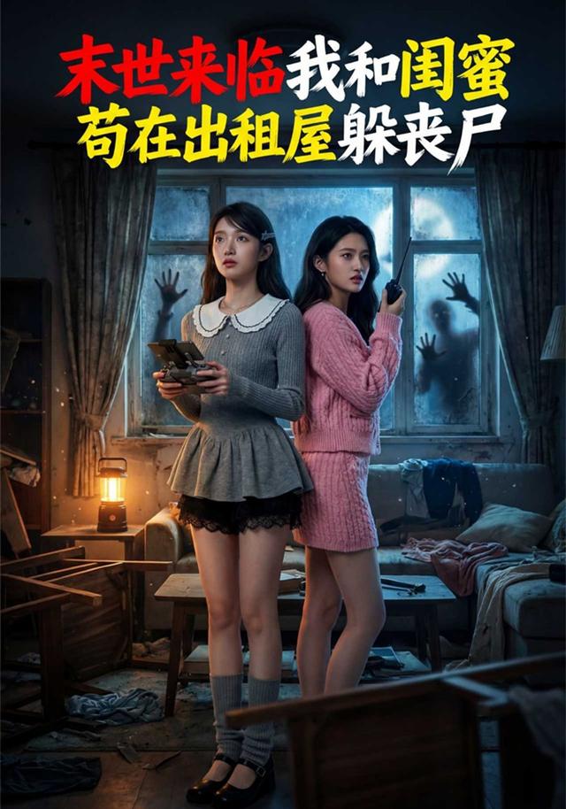 末世来临我和闺蜜苟在出租屋躲丧尸封面图