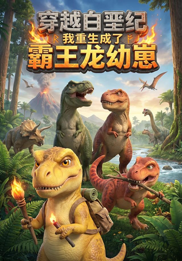 穿越白垩纪，我重生成了霸王龙幼崽 cover