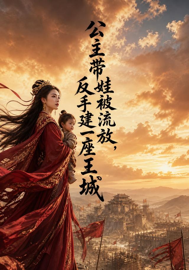 公主带娃被流放，反手建一座王城 cover