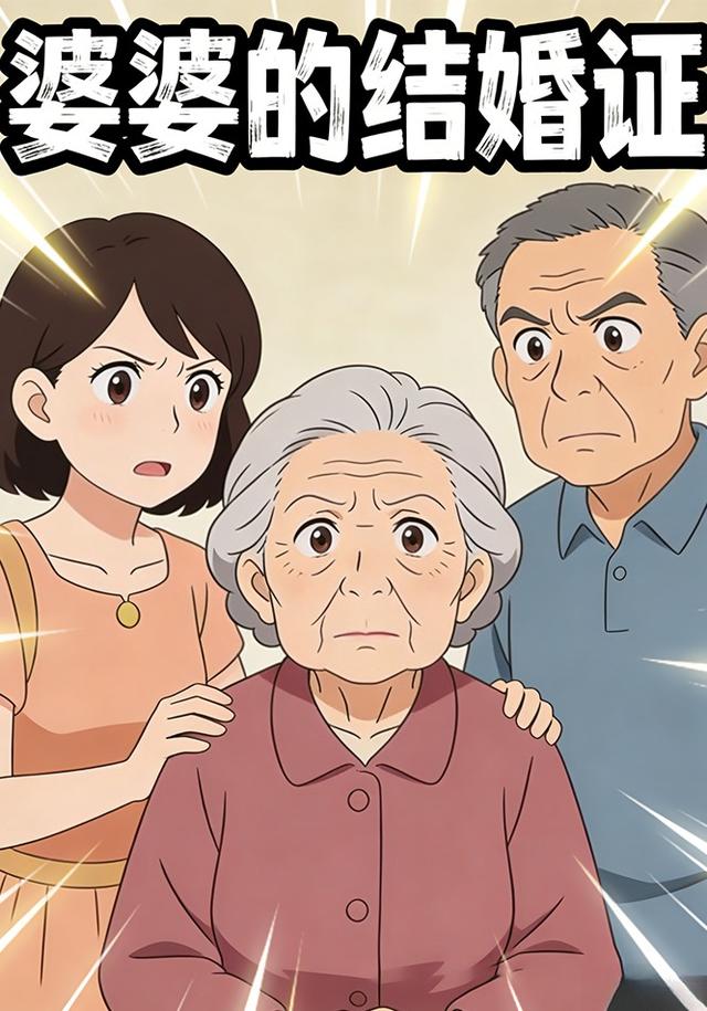 婆婆的结婚证
