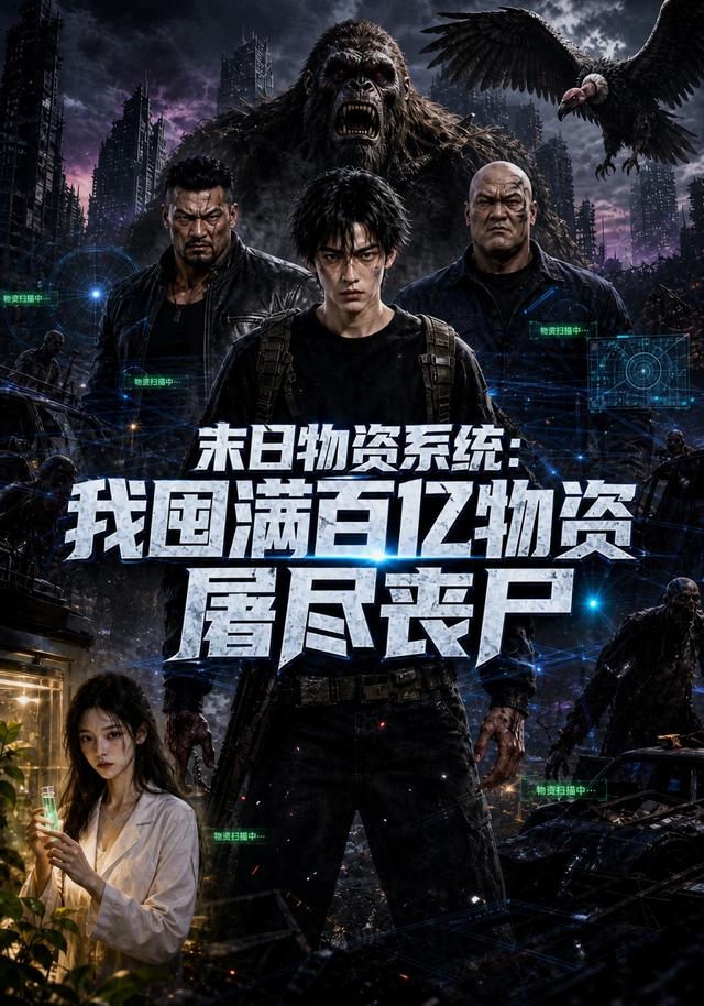 末日物资系统：我囤满百亿物资屠尽丧尸 cover