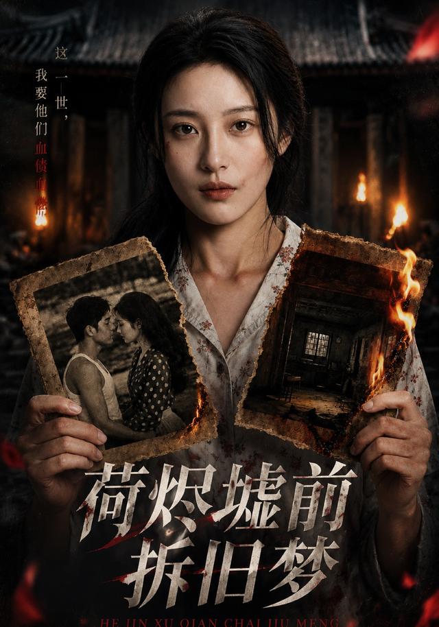 荷烬墟前拆旧梦
