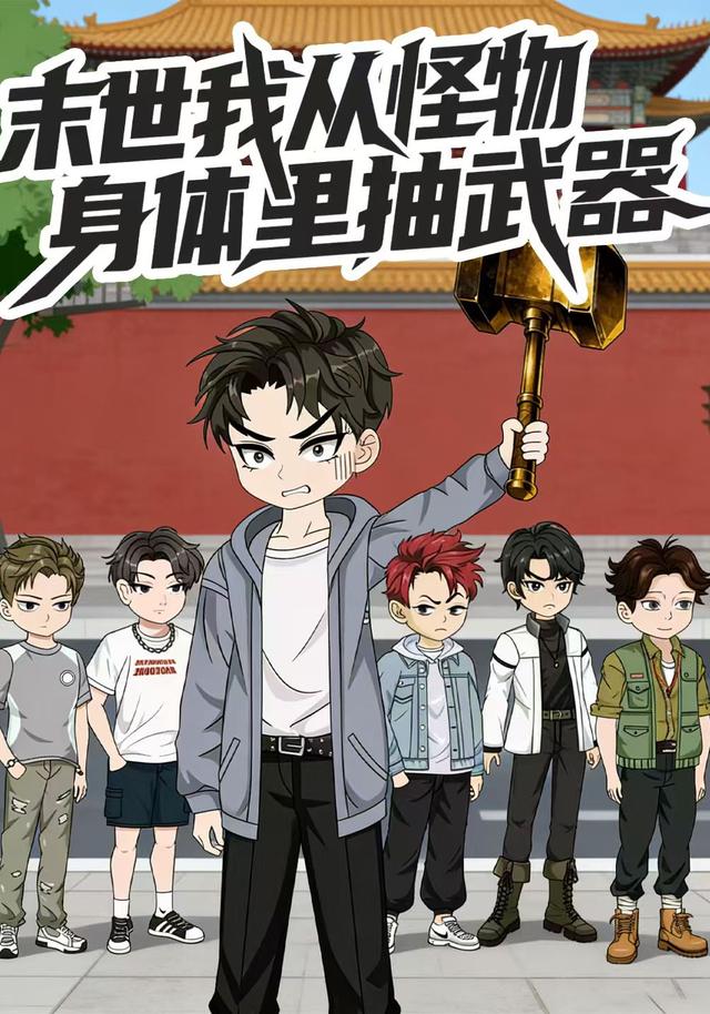 末世我从怪物身体里抽武器封面图