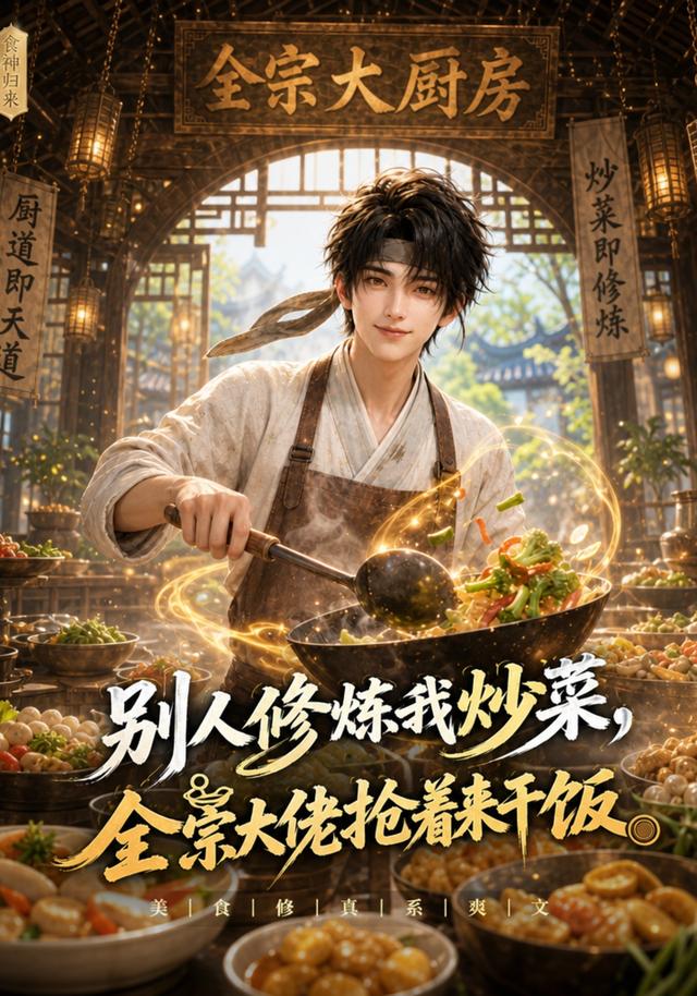 别人修炼我炒菜，全宗大佬抢着来干饭