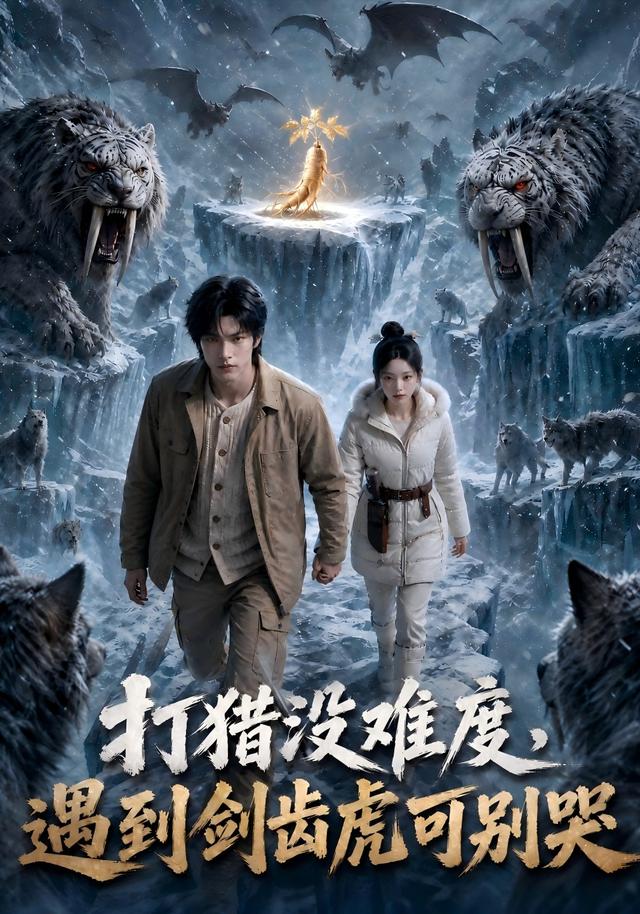 打猎没难度，遇到剑齿虎可别哭
