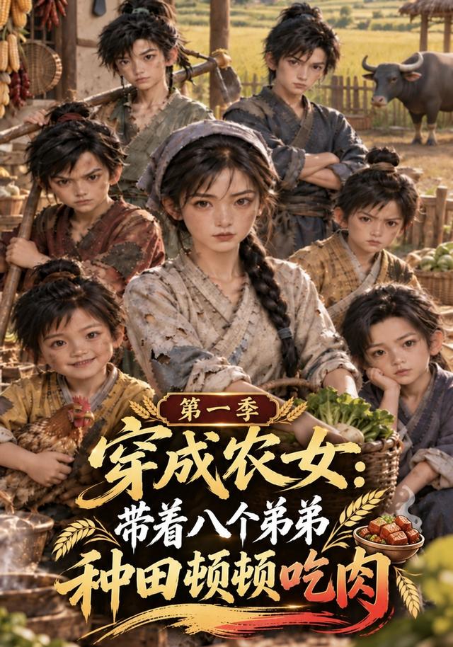 穿成农女：带着八个弟弟种田顿顿吃肉第一季
