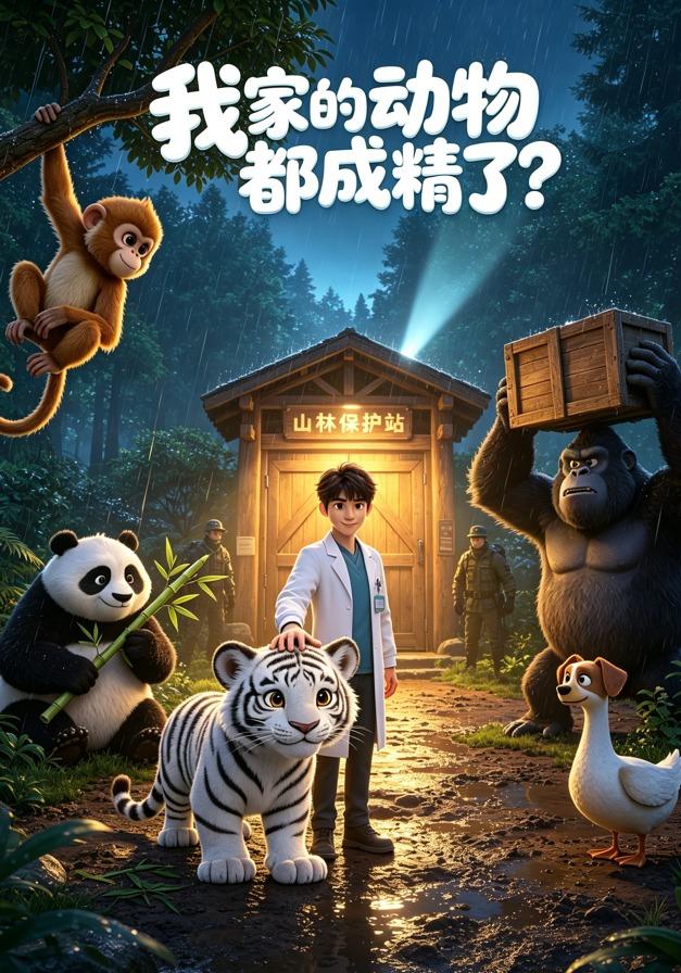 我家的动物都成精了？ cover