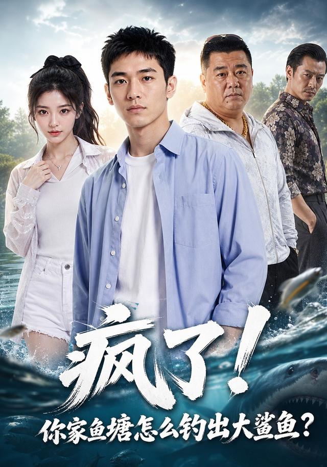 疯了！你家鱼塘怎么钓出大鲨鱼？ cover