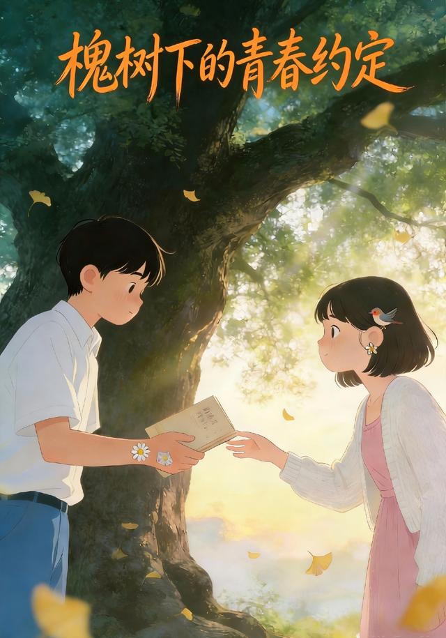 槐树下的青春约定封面图
