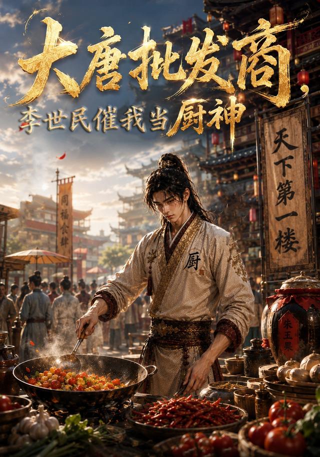 大唐批发商，李世民催我当厨神