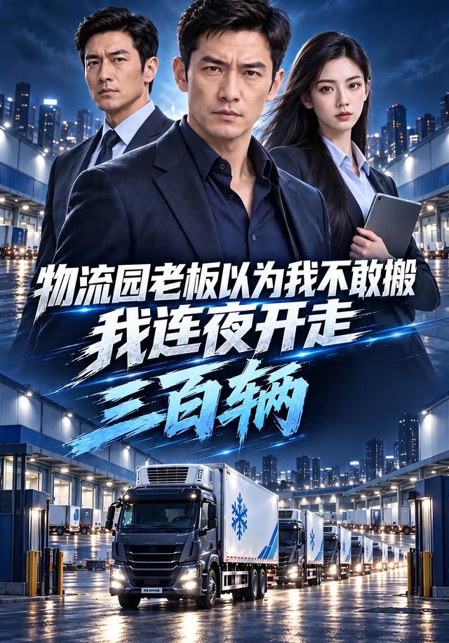 物流园老板以为我不敢搬，我连夜开走三百辆