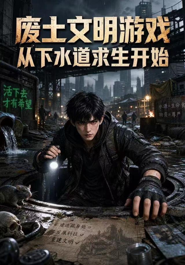 废土文明游戏：从下水道求生开始！