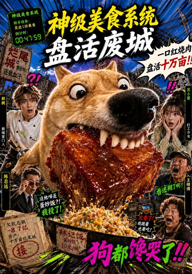 神级美食系统盘活废城 cover