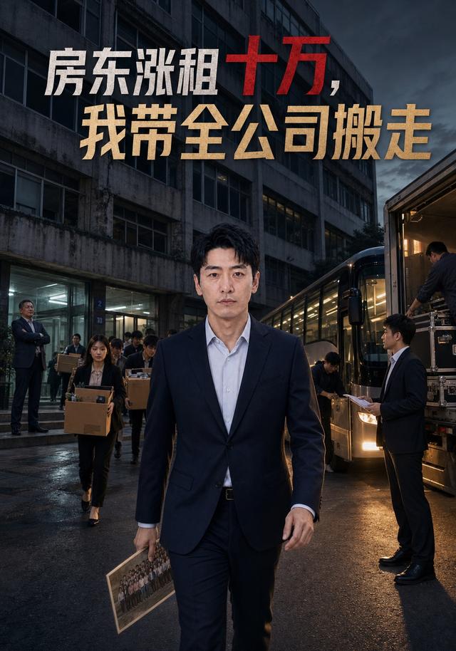 房东涨租十万，我带全公司搬走
