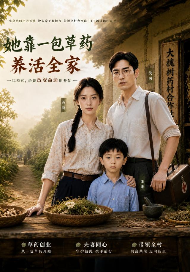 她靠一包草药养活全家 cover