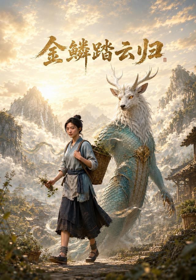 金鳞踏云归