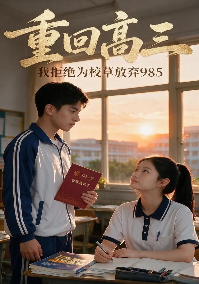 重回高三，我拒绝为校草放弃985 cover