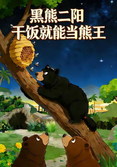 黑熊二阳：干饭就能当熊王封面图