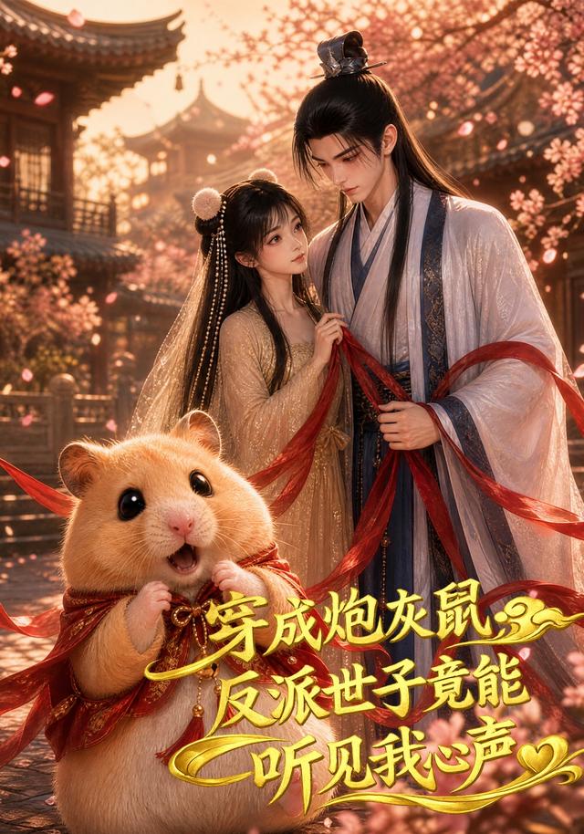 穿成炮灰鼠，反派世子竟能听见我心声 cover