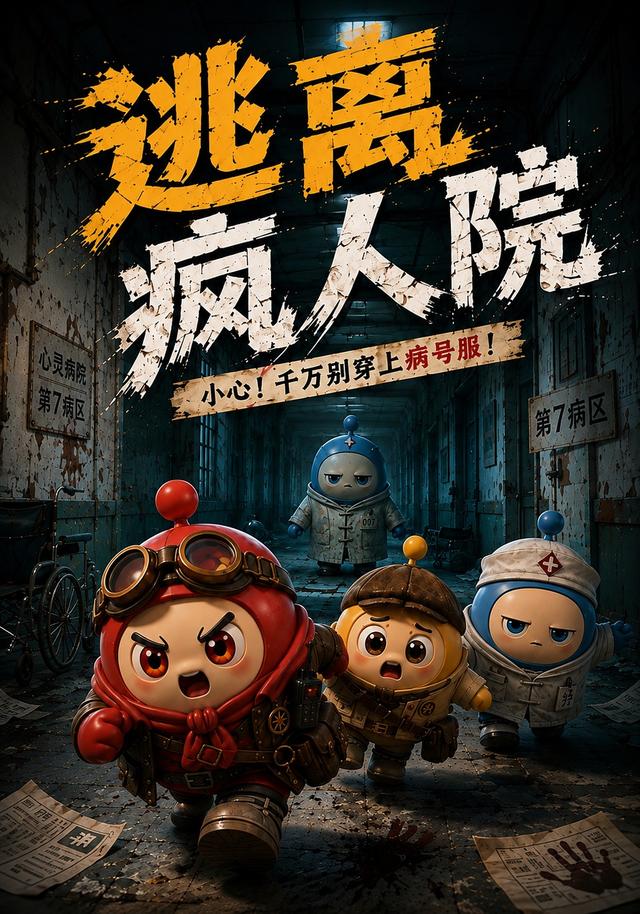 逃离疯人院 cover
