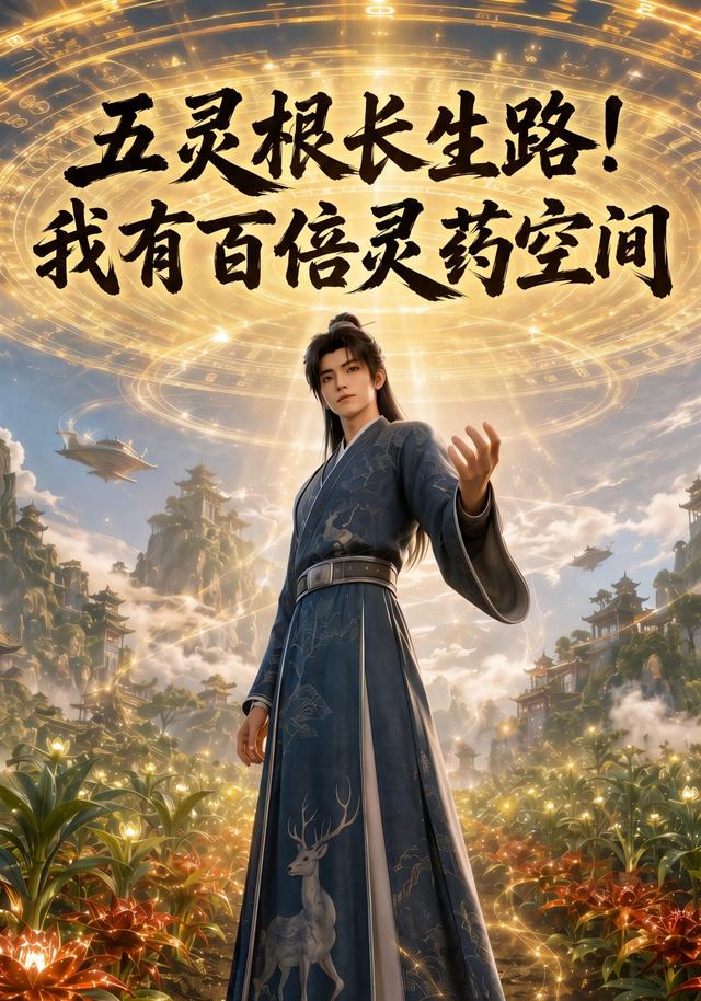 五灵根长生路！我有百倍灵药空间