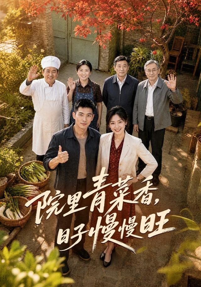 院里青菜香，日子慢慢旺 cover